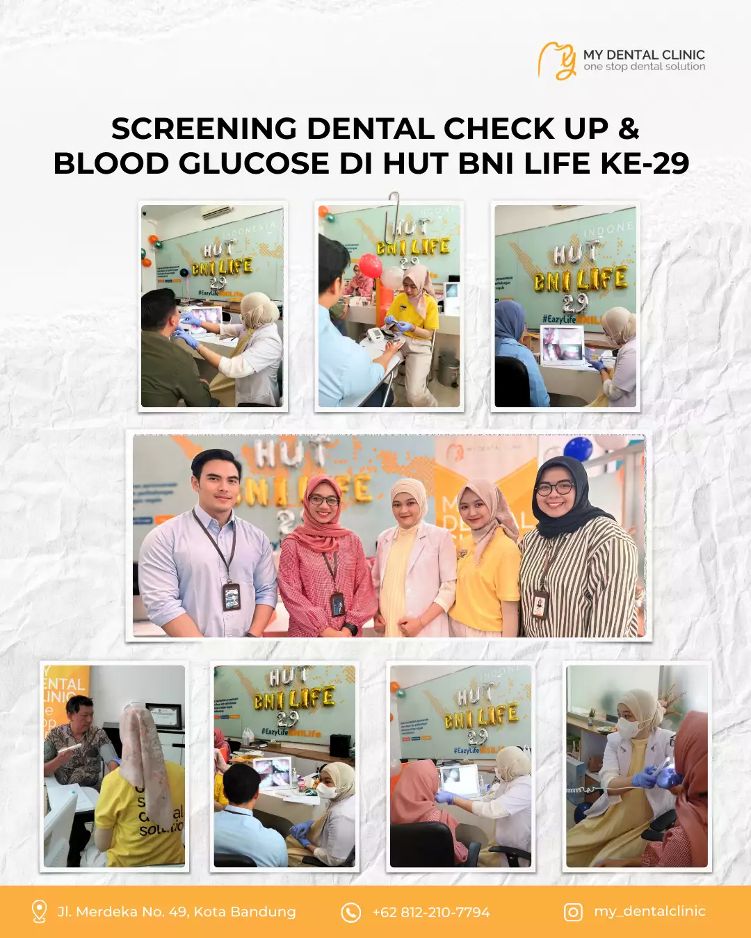 Dental Check Up bersama Bank BNI Life Bandung 