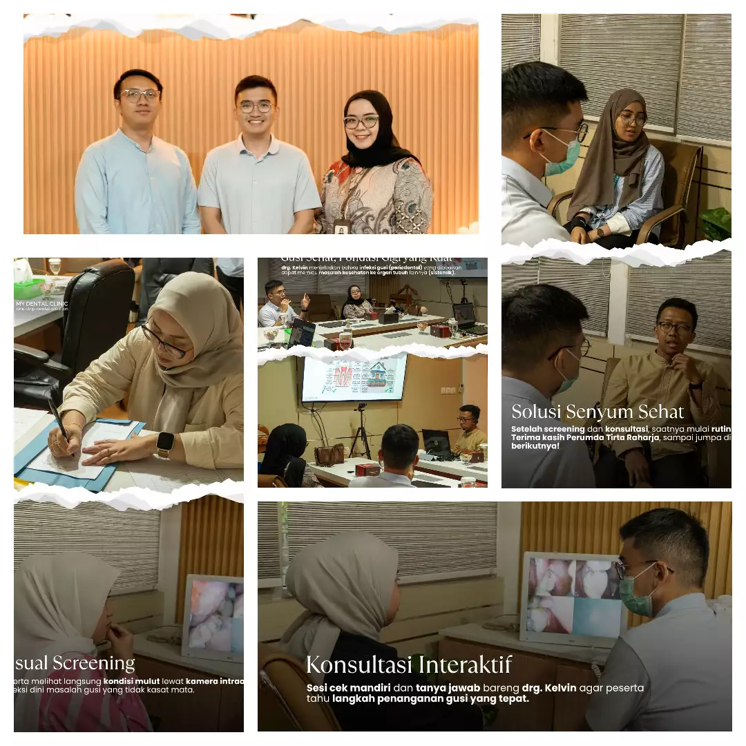 Dental Check Up bersama Perumda Air Minum Tirta Raharja
