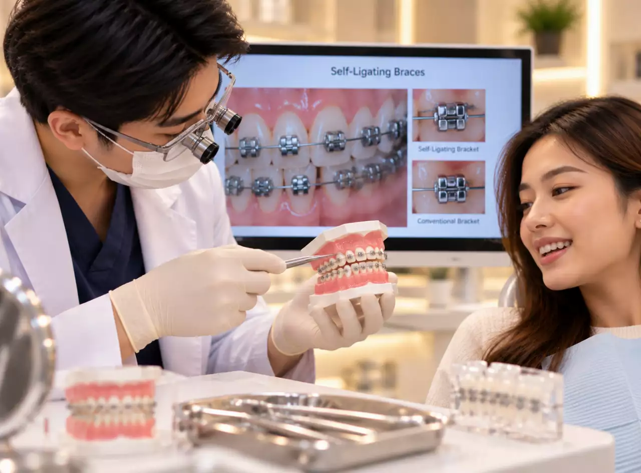 SELF-LIGATING BRACES